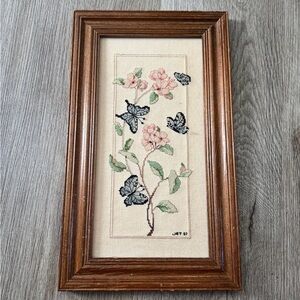 Butterfly Cross-Stitch 1987